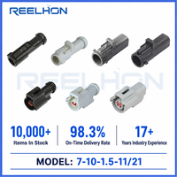 Kit de connecteurs automobiles étanches REELHON 2 et 4 broches mâle/femelle, faisceau de câbles scellé, prise de borne électrique CE