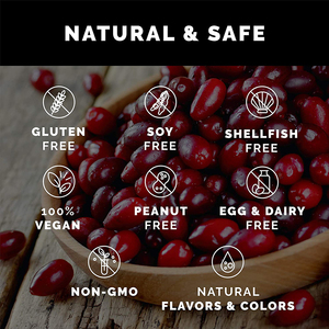 Complément alimentaire végétalien à la cranberry en gummies pour adultes, marque privée, soutien à la santé des voies urinaires - Product Image 4