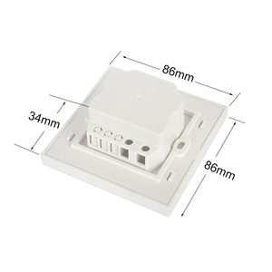 Smart Home WiFi Controle Remoto Painel Luz Interruptor Gabinete <span class=keywords><strong>86</strong></span> Interruptor Do Painel De Toque Caixa De Plástico IP54 Proteção Material ABS - Product Image 5