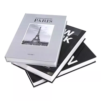 SESE prix usine impression personnalisée faux livre personnalisé pour la décoration intérieure décoration marque de luxe
