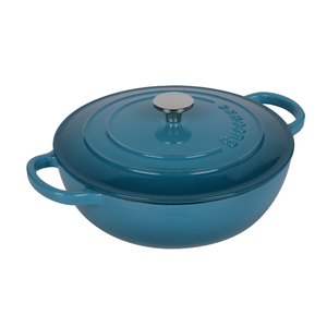 Venta al por mayor de fábrica, olla para horno holandesa de hierro fundido esmaltado, cazuela resistente con tapa, utensilios de cocina antiadherentes para cocinar y hornear - Product Image 5