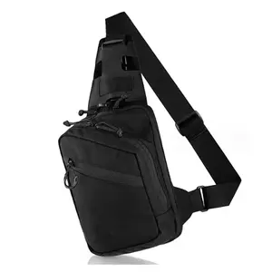 Taktische Schultertasche verdeckte Holster-Tragetasche CCW EDC-Werkzeuge Schlinge Truhe Pack