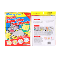 Piège à souris en papier écologique, solide, jetable et portable, avec planche collante et appât pour rats, pour la lutte antiparasitaire domestique