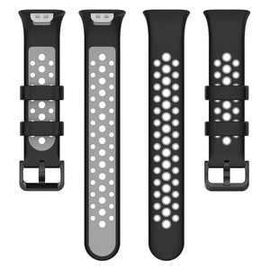 Correa de Silicona para Xiaomi Band 7 Pro, Correa de Reloj Deportiva de TPU de Doble Color Oficial para Xiaomi Band 7 Pro - Product Image 6