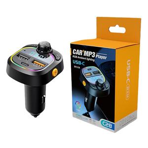 Lecteur MP3 <span class=keywords><strong>Bluetooth</strong></span> pour voiture, appels mains libres, émetteur <span class=keywords><strong>FM</strong></span> avec chargeur USB 3A - Product Image 6