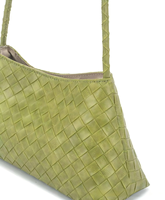 Sac fourre-tout vintage en PU tressé pour femme, avec fermeture magnétique, convertible, mini pochette détachable, style urbain, vente en gros