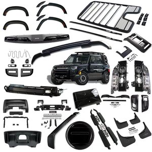 New 2pcs Running Board Nerf bar Pedal <strong>Protector</strong> Left Right Steel Side <strong>Steps</strong> Fits for Land Rover Defend 110 2020 - Product Image 6