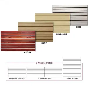 Slatwall Panel MDF