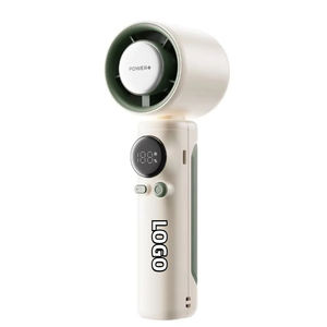 Mini ventilador portátil para colgar en el cuello, pantalla Digital LED, ajuste de velocidad de 100 velocidades, ventilador portátil sin aspas, ventilador con carga USB, 6000mAh - Product Image 1