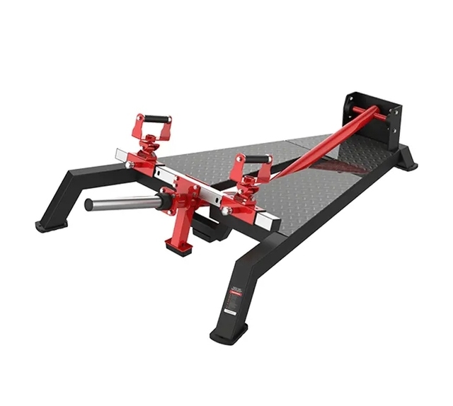 Fitness Gym Fitness Plate Loaded T Bar Rower Incline Level Row Machine Standing Rowing Machine