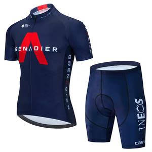 Conjunto de Jersey de bicicleta para <span class=keywords><strong>mujer</strong></span>, Jersey de Ciclismo, Ropa para hombre, trajes de bicicleta de montaña, <span class=keywords><strong>Maillot</strong></span>, Ropa de Ciclismo, parte superior inferior rosa para hombre, OEM - Product Image 4