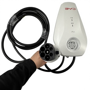 Nouvelle borne de recharge murale domestique pour véhicules électriques, 7 kW, charge rapide, norme GB, pour la série BYD, sortie AC 32A 7 kW - Product Image 4