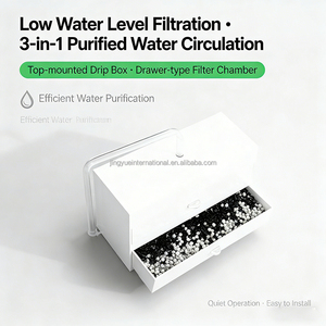 Filtro de Acuario de Agua Salada Cuadrado de Acrílico 2026 con Dos Cajones, Diseño Moderno, Uso en Interiores, Capacidad de 2L - Product Image 5
