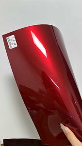 재고 1.52*15m TPU 리퀴드 메탈 체리 레드 색상 변환 방지 스크래치 방지 열 저항 UV 차단 자가 치유 자동차 바디 랩 필름 - Product Image 2