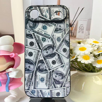 Funda de TPU con diseño de billete personalizado de cobertura total, impresa con UV, a prueba de golpes, para iPhone 17 Air, 17, 16 Pro Max