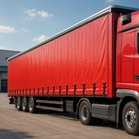 Bâche latérale de camion sur mesure, écologique, extérieure, en PVC imperméable 610-750 g/m² pour la protection des marchandises