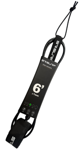 Laisse de surf personnalisée avec logo d'usine, cordes de jambe en TPU de haute qualité, cordon de laisse OEM&ODM, laisse de contrôle de planche de surf <span class=keywords><strong>super</strong></span> résistante - Product Image 2