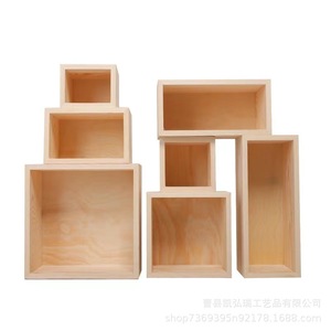 Suministro directo de fábrica de cajas de madera; cajas de madera para embalaje en formas rectangulares, cuadradas, hexagonales y redondas; venta al por mayor - Product Image 5