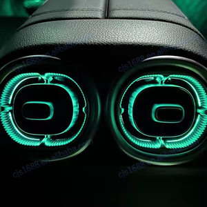 Turbine d'aération arrière à LED W206 avec lumière ambiante de 64 couleurs pour Mercedes Benz Classe C W206 Turbine de <span class=keywords><strong>voiture</strong></span> Climatisation - Product Image 3