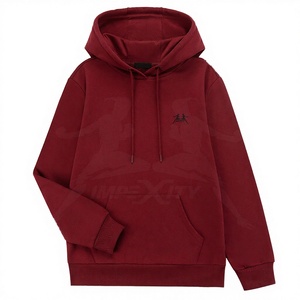 Sweat à capuche léger pour homme, coupe athlétique, manches longues, en molleton 100% coton respirant et coupe-vent, personnalisable avec logo OEM - Product Image 3