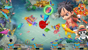 Nouveau jeu d'arcade One Piece 2026 : Funny Ocean King pour adultes aux États-Unis – Tir au Dragon King d'<span class=keywords><strong>Or</strong></span> - Product Image 5