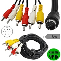 Cable de Conversión de Video Cccm de Carga Rápida, Nuevo, 6/7/8 Líneas RCA Icam, Polonia, Eslovaquia, Alemania, Europa, Vip Cline
