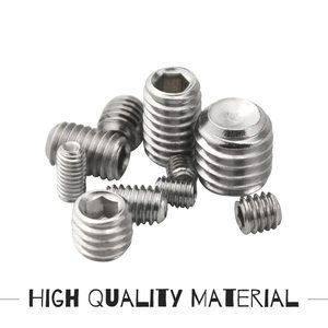 Vis à six pans creux en acier inoxydable M3 M4 M5 M6 M8 métriques, 200 pièces, DIN916, qualité A, filetage standard, équipement de communication - Product Image 5