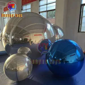 كبيرة الحدث الديكور PVC العائمة المجال كرة ديسكو oon ديسكو تسلق مرآة البالون كرة ديسكو