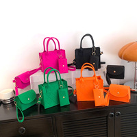 Sacs à main tendance 2 pièces pour femmes, vente en gros, en feutre léger, sacs à bandoulière pour dames