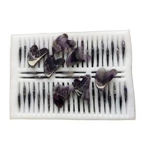 Masajeador Facial <span class=keywords><strong>de</strong></span> Belleza al por Mayor, Herramienta <span class=keywords><strong>de</strong></span> Masaje Facial <span class=keywords><strong>de</strong></span> Piedra <span class=keywords><strong>de</strong></span> Jade <span class=keywords><strong>de</strong></span> Cristal Púrpura Natural, Gua Sha <span class=keywords><strong>de</strong></span> Amatista <span class=keywords><strong>para</strong></span> <span class=keywords><strong>la</strong></span> Cara - Product Image 6