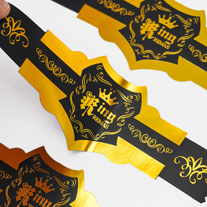 Etiquetas de Producto con Estampado de Lámina Dorada de Lujo, Etiqueta Cosmética Impermeable con Impresión Personalizada - Product Image 5