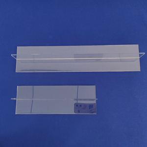Thẳng đứng t hình dạng rõ ràng Acrylic Divider nhựa t hình dạng rõ ràng Acrylic Kệ Divider perspex ngăn kéo Divider với kết thúc mở - Product Image 4