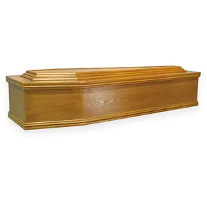 Лучшая цена, оборудование для похорон, оптовая продажа, дешевые, в австралийском стиле, гроб, шелковая атласная шкатулка из МДФ, деревянные погребальные гробы