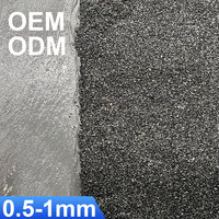Sable de silice noir décoratif pour aquarium, substrat pour plantes d'aquarium et travaux manuels