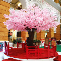 10ft 3m Big Pink Arbol Arbre arvore Cerisier Faux 4m rose Grand Sakura Cherry Flower Tree Artificial Cherry Blossom Tree
