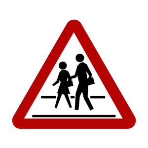 Panneau triangulaire réfléchissant pour <span class=keywords><strong>la</strong></span> sécurité routière Panneau <span class=keywords><strong>arabe</strong></span> réfléchissant d'avertissement de trafic en aluminium et métal personnalisé pour l'Arabie saoudite - Product Image 5