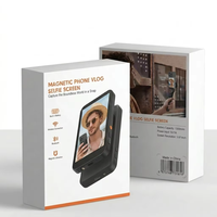 Support magnétique pour téléphone avec commutation portrait/landscape, déclencheur à distance et affichage plein écran