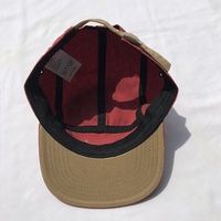 Casquette de camp avec LOGO personnalisé Chapeaux de papa légers Casquette en nylon à 5 panneaux Casquettes non structurées