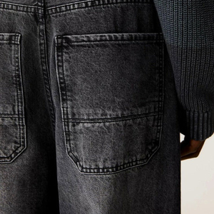 <b>Mens</b> Heavy Duty Denim Workwear Durable Construction Denim <b>Work</b> Pants Multi Pocket Baggy Denim <b>Jeans</b> Manufacturer - Product Image 3