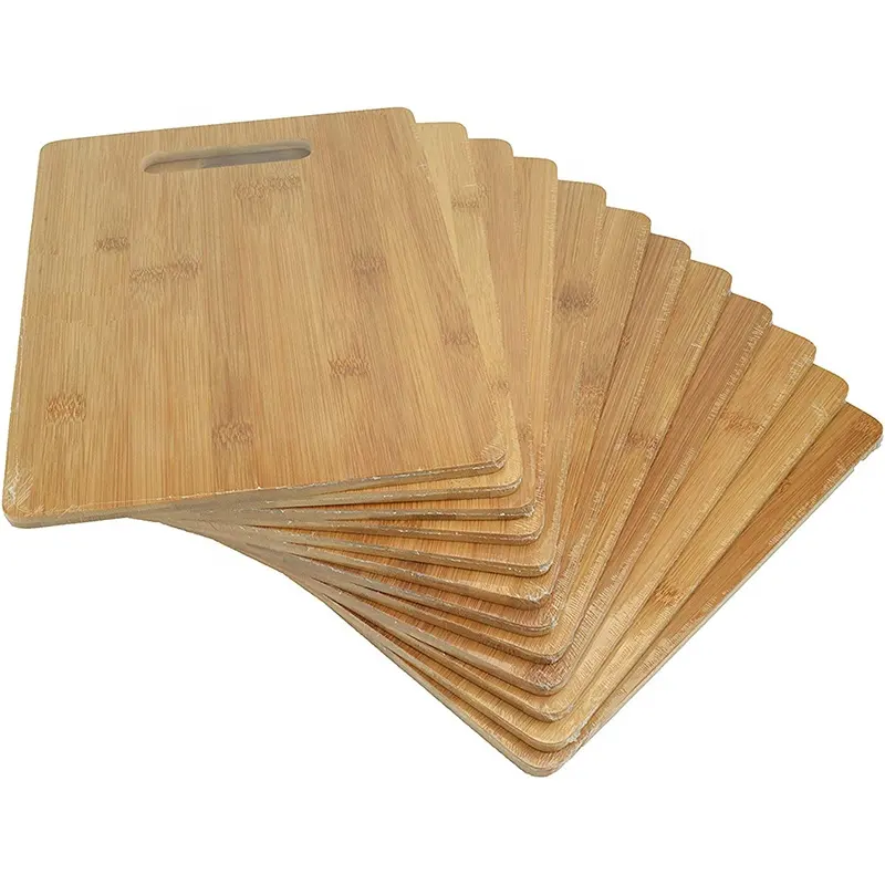 Bulk plain bamboo cutting chopping board for kitchen