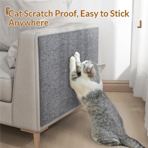 Planche de protection anti-griffures pour chat, résistante à l'usure, anti-déchirures, tapis d'escalade pour chat, autocollants <span class=keywords><strong>muraux</strong></span> multifonctionnels pour que le chat puisse grimper - Product Image 1