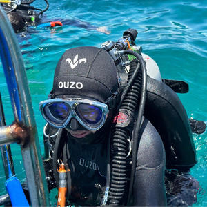 JUNHAIINS 5mm Raglan Néoprène Capuche <span class=keywords><strong>de</strong></span> Plongée Épaissie Chaude Hiver <span class=keywords><strong>Bonnet</strong></span> <span class=keywords><strong>de</strong></span> Natation Résistant au Froid Snorkeling Surfing Cap Factory Direct - Product Image 2