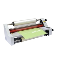 A3 Plastifieuse à double face chaude 13 "Machine à plastifier les rouleaux Plastifieuse de bureau numérique V350/V350S
