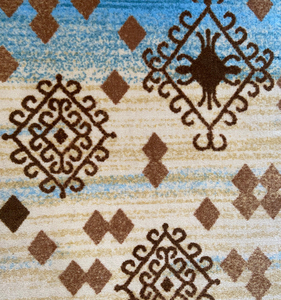 Alfombra Ignífuga Impresa en 3D Personalizada de Lujo para Dormitorio de Hotel - Product Image 2