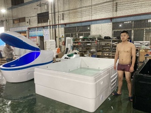 Big Factory Outlet Ozone Float Espom Salt Water Body Massage zero Gravity Sleep <strong>Sensory</strong> <strong>Deprivation</strong> Isolation <strong>tank</strong> Pod Tubs Spas - Product Image 5