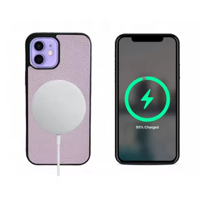 Cossni Vente en gros Housses de téléphone étanches Motif galet Applicable à tous les modèles Logo personnalisé Étui en cuir pour iPhone - Product Image 1