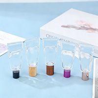 Vente en gros de flacons à bille en verre écologiques et recyclables de 10 ml pour huiles essentielles avec couvercles, flacons cosmétiques vides pour essences, logo personnalisé