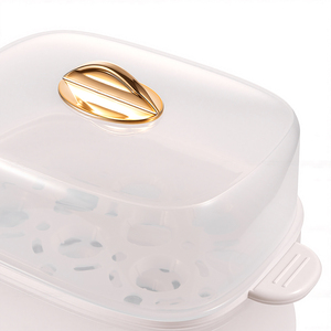 Cuiseur vapeur RAF 350W avec double couche verticale, conçu pour une cuisson efficace à domicile, multifonctionnel, qualité alimentaire, électrique - Product Image 6