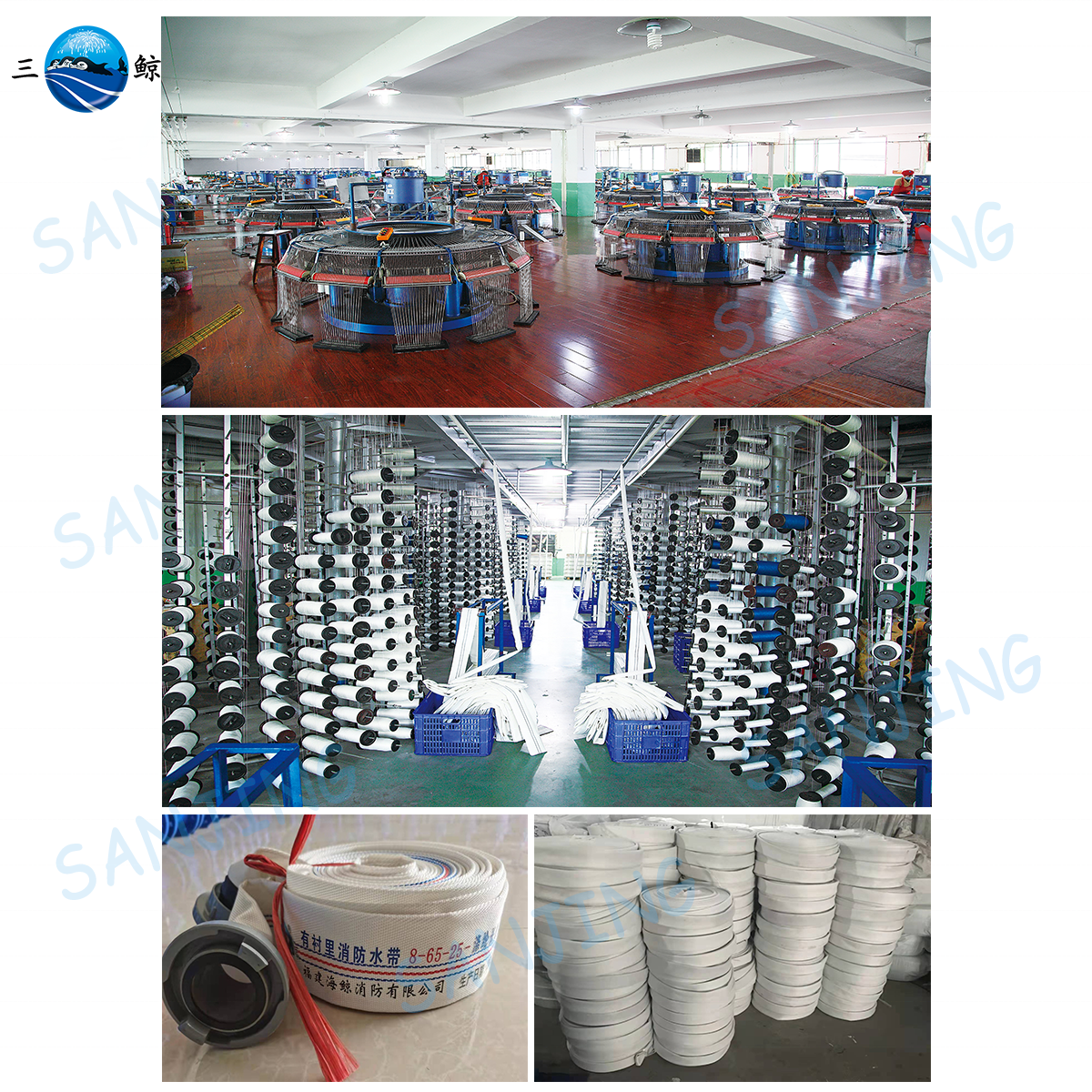 Factory Supply Layflat Fire Hose  Fire Hose Pipe 2 Inch Fire Fighting Hose