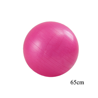 Professioneller, umweltfreundlicher, geruchloser, verdickter PVC 65cm Yogaball in Lila mit Anti-Burst-Design für Kernstabilität und postpartale Körperformung